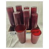 28 ACE Mart restaurant supply red plastic t