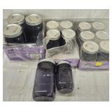 15 Vtg. Amethyst Limited Edition Ball Jars