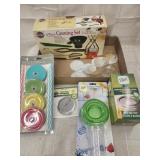 Canning set , Ball lids, mason jar straws