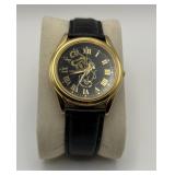Disney Mickey Mouse Watch By Lorus W/black L