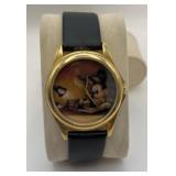 Disney Mickey Watch w/leather band