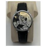 Disney Mickey Watch w/leather band