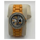 Orange Disney Mickey Watch by Accutime Watch Corp