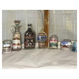 Jordanian sand art bottles