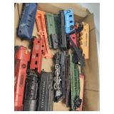 Vtg. Trains & Crane