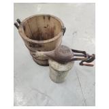 Vtg. Ice Cream Freezer Machine