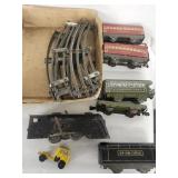 Antique metal Trains & Track