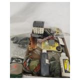 Vtg. Train Track & Supplies