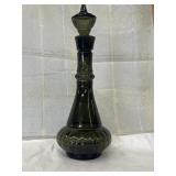 I dream of Jeannie green glass jim beam decanter