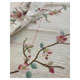 74" x 90ï¿½ Hand stitched quilt
