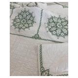 90" x 79ï¿½ Hand stitched quilt