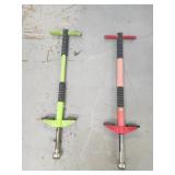 2 Pogo Sticks