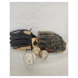 Rawlings Baseball Glove,  Wilson Baseball Gl