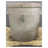 Antique 4 gallon crock
