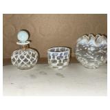 Opalescent Fenton glass