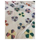 82" x 74ï¿½ Hand Stitched Quilt