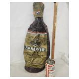 Vtg. I.W.HARPER Inflated Plastic Bottle , Vtg.