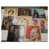 8 vinyl country music record albums , Willie,