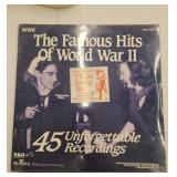 Sealed vinyl record Famous Hits of WW2