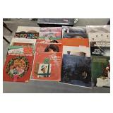 20 assorted Christmas vinyl albums