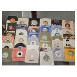 35 assorted 45rpm vinyl records, inc; Prince, D