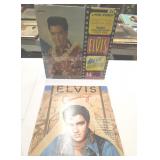 2 Elvis Presley vinyl records, Country & Blue