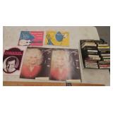 8-track tapes , cassettes, & paper goods
