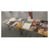 24 assorted record albums