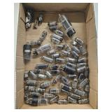 60 vintage electronic tubes