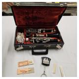 Selmer clarinet and case