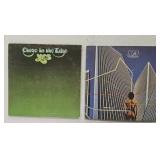 2 Yes vinyl record albums: Come to the Edge &