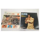 2 Elvis Preskey vinyl records