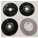 4 Elvis Presley 45 Records Without Photo Sleeves