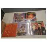 5 factory sealed Christmas record albums