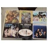 6 vinyl records: Osmond & The Monkees