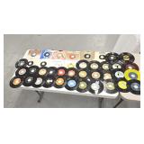 40 assorted 45rpm records: Pointer Sisters,