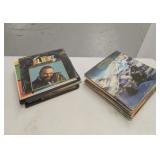 Approximately 40 record albums: Christmas,  J