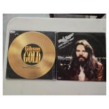 Gibson Gold & Bob Seger vinyl record albums