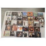 34 Assorted CDs: Rod Stewart, Rolling Stones,