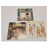 3 Elvis Preskey 45 records with sleeves
