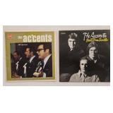 2 vinyl albums: The Accents