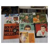 7 records: Rick Nelson, Dion, Everly Bros, Bobby
