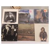 6 vinyl record albums: Don Williams, Johnny