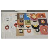 33 assorted 45rpm vinyl records
