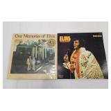 2 Elvis Presley vinyl records: Pure Gold & Our
