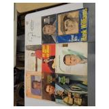 8 vinyl records: Jim Reeves & Eddy Arnold