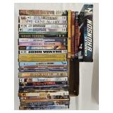 32 DVDs: Westerns, WW2, Sports