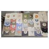 35 assorted 45rpm vinyl records, many promo copies