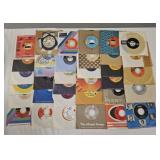 35 45rpm Vinyl Records:diana Ross, Isles Bros,