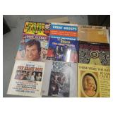 9 vinyl record albums: Beach Boys, Dick Clark, &
